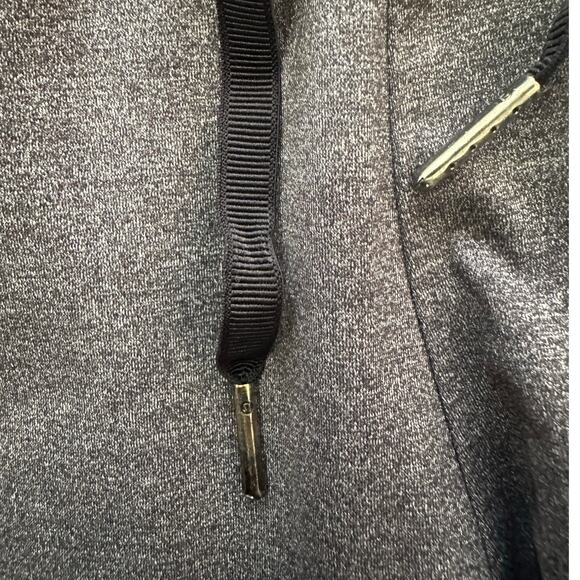 Lululemon 28" On The Fly Heathered Black Pant Size 10 - Picture 4 of 10